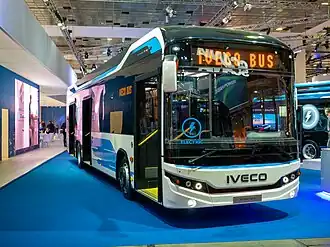 12 meter elektrische versie op Busworld 2023