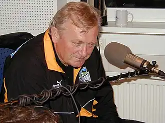 Ivica Osim als coach van Sturm Graz in 1999