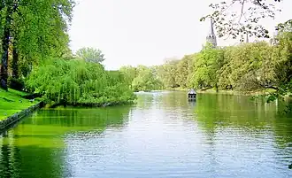 De vijvers van Elsene