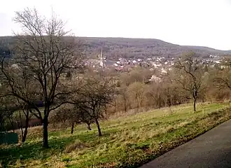 Gezicht op Jezainville