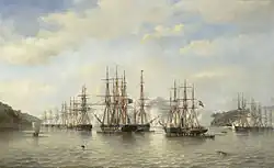 Expeditie in de Japanse wateren in 1864