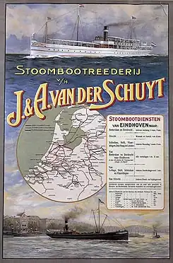 Reederij v/h J. & A. van der Schuyt, vóór 1923