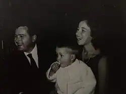 Johan Adolph Völcker van Soelen (1932-2011), J.W.C. Völcker van Soelen (1963) en Margaretha Eva Völcker van Soelen-Havelaar (1938-2010)