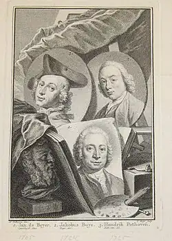 Gravure J. de Beyer, J. Buys, en H. Pothoven