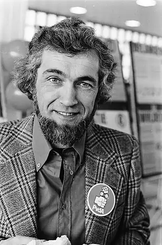 Van der Doef in 1975