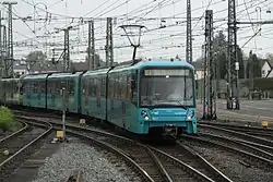 Bombardier Flexity Swift in Frankfurt.