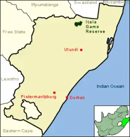 Wildreservaat Ithala