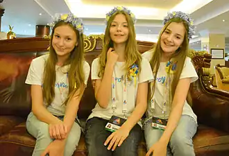 Sympho-Nick tijdens het Junior Eurovisiesongfestival 2014