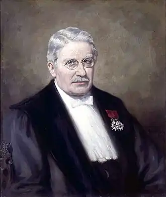 Portret van Niermeyer door Johan Gabriëlse