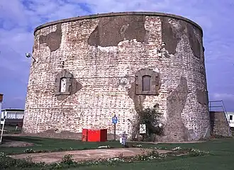 Martello Tower, een verdedigingswerk uit de tijd van de Napoleontische oorlogen