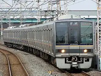 JR Tozai-lijn op de kaart