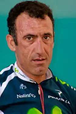 José Vicente García Acosta tijdens de Ronde van Romandië 2011