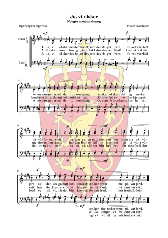 Ja, vi elsker dette landet