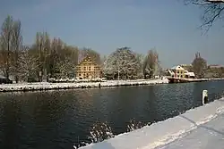 Het Jaagpad in Rijswijk langs de Delftsche Vliet