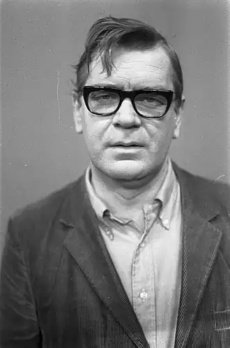 Van de Merwe in 1971