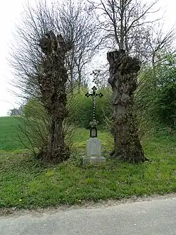 Wegkruis aan de Maastrichterstraat bij Etzenrade
