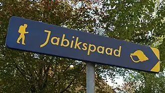 Wegwijzer Jabikspaad