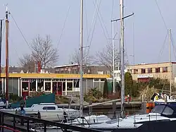 Jachthaven Aeolus in het Motorkanaal.
