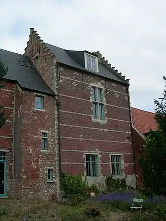 De zijgevel van Berentrode.