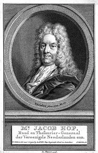 Jacob Hop (Jacob Houbraken, ca. 1770)