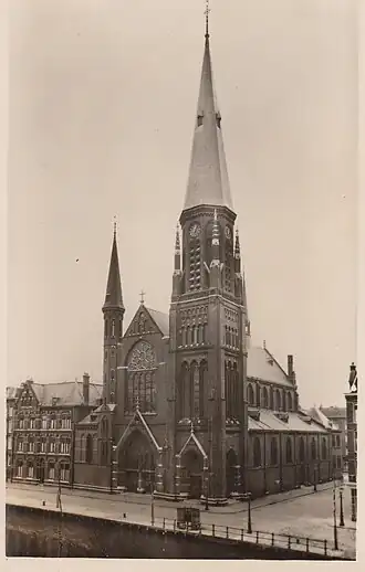 Sint-Vincentiuskerk rond 1930