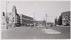 De Amstelveenseweg gezien vanaf de Stadionweg; 1938