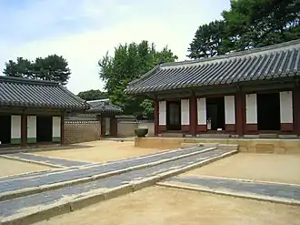 Gebouwen in het Jongmyo-heiligdom