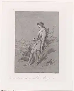 Jageres met dode vogel