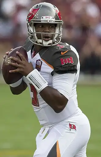 Winston in 2015 spelend voor de Buccaneers