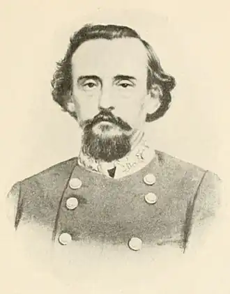 Chalmers in uniform rond 1862.