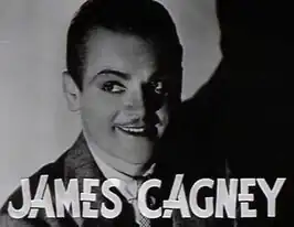 James Cagney in de trailer van Jimmy the Gent