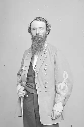 Fagan in uniform, een foto genomen door Mathew Brady