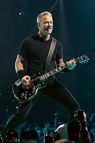 Hetfield in 2023