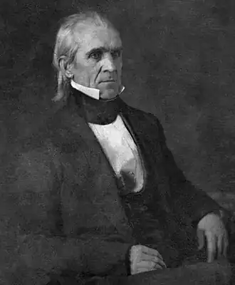 James Polk ca. 1849