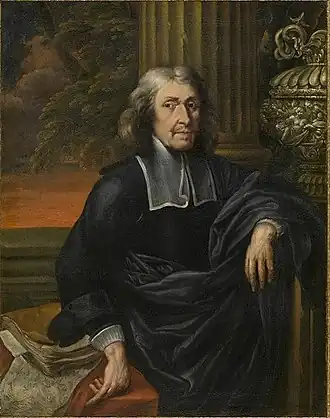Portret van David Herregouts (1680) door Jan Baptist Herregouts