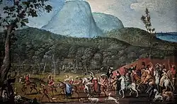 Valkenjacht in de 16e eeuw