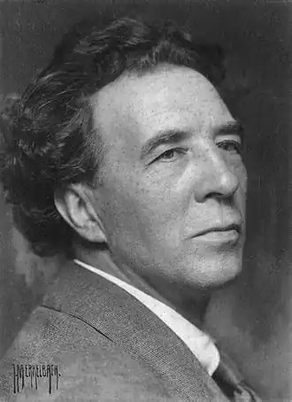 Portretfoto van Jan Fabricius door Jacob Merkelbach,