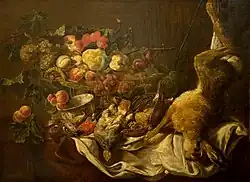 Stilleven in het Museu Nacional de Arte Antiga te Lissabon