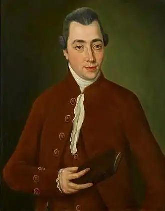 Portret door Cornelis Thim (1773)