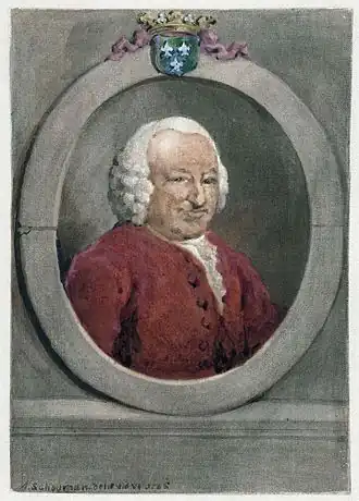 Portret van Jan Hudde Dedel