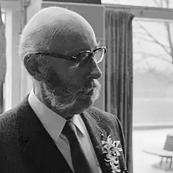 Jan Meerdink, rector van het Lorentz Lyceum 1962 - 1976