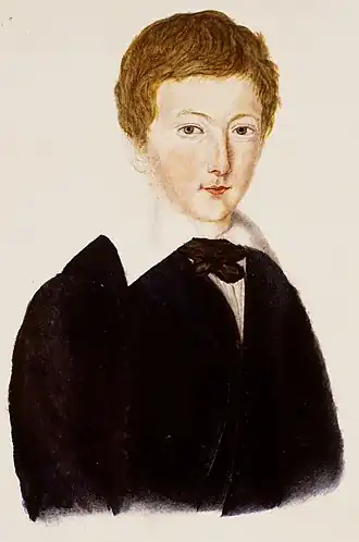 J.R. Corver Hooft in zijn jonge jaren