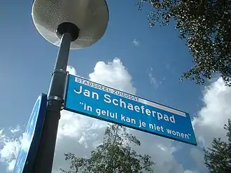 Straatnaambord (juni 2006)