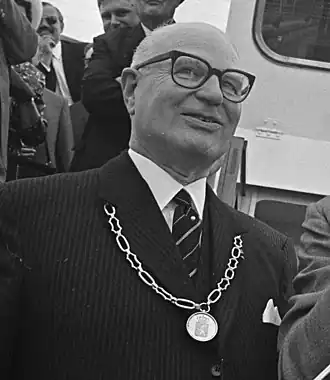 Burgemeester J.L.P.M. Teijsen (1968)