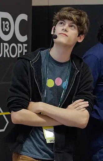 Nijman in 2013 bij de Game Developers Conference