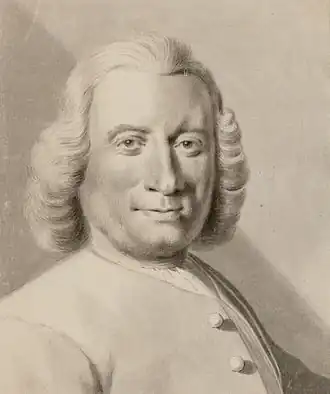 Portret van Jan de Beijer door Cornelis Pronk, 1750