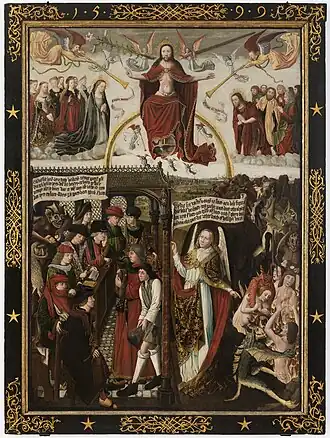 Gerechtigheidspaneel, tot 2018 in het stadhuis