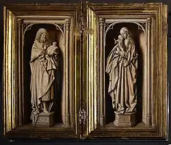 Johannes de Doper en Maria met Kind