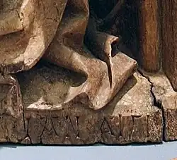 Signatuur en jaartal