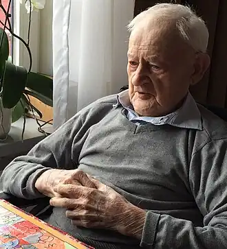 Jan Willem van de Kamp als 106-jarige